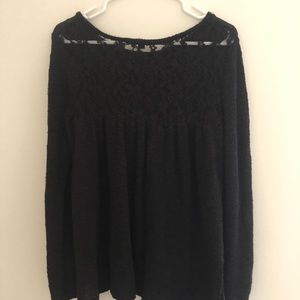 American Eagle BlackLace Top